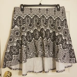 Torrid High Low Mermaid Skirt Size 1